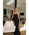 HNTR the Label Noir Louie Gown - Dresses