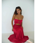 HNTR the Label Wine Inka Gown - Dresses