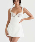 House of CB Adriana Mini Ivory - 8 / White - Dresses