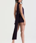 House of CB Aida Dress - Night Shade - 8 / Navy - Dresses