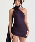 House of CB Aida Dress - Night Shade - 8 / Navy - Dresses