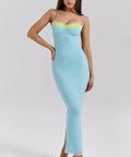 House of CB Aiza Maxi Ocean Blue - 8 / Blue - Dresses
