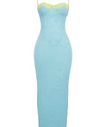 House of CB Aiza Maxi Ocean Blue - 8 / Blue - Dresses