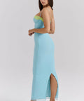 House of CB Aiza Maxi Ocean Blue - 8 / Blue - Dresses