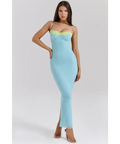 House of CB Aiza Ocean Midi - 8 / Blue - Dresses