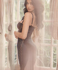 House of CB Angelina Corset Dress - 8 / Black - Dresses