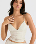 House of CB Antonella Kaira Set - 8 / White - Outfit Sets