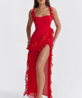 House of CB Ariela Midi/Maxi Dress - 8 / Red - Dresses