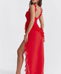 House of CB Ariela Midi/Maxi Dress - 8 / Red - Dresses