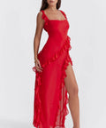 House of CB Ariela Midi/Maxi Dress - 8 / Red - Dresses