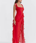 House of CB Ariela Midi/Maxi Dress - 8 / Red - Dresses