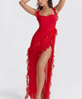 House of CB Ariela Midi/Maxi Dress - 8 / Red - Dresses