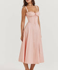 House of CB - House of CB Carmen Baby Pink Bustier