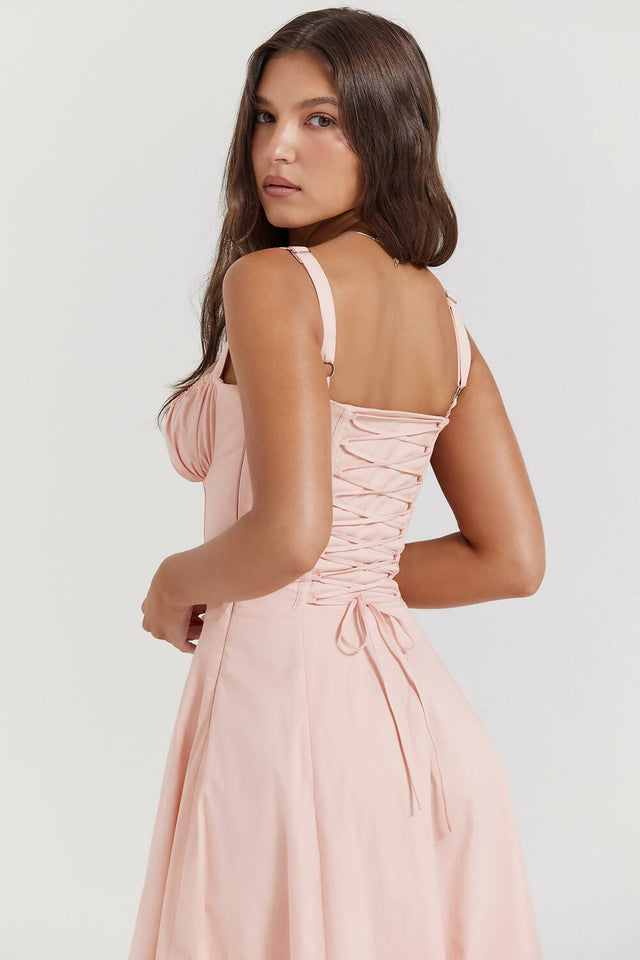 House of CB Carmen Baby Pink Bustier Passion For Fashion