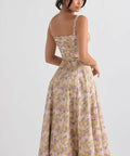 House of Cb Carmen Peony Print Bustier Sundress Floral - Size 6 8 & 10 - 6 / Multi - Dresses