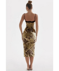 House of CB Cassia in Olive - 8 / Print - Dresses
