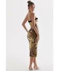 House of CB Cassia in Olive - 8 / Print - Dresses