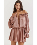 HOUSE OF CB Chaya in Hazelnut - Dresses