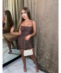 House of Cb Chocolate ‘Pearl’ Set - 6 / Brown - Outfit Sets