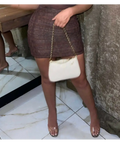 House of CB ‘Eleanor’ set - XS / Brown - Dresses