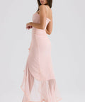House of CB Gabriella Gown Soft Peach - 8 / Peach - Dresses