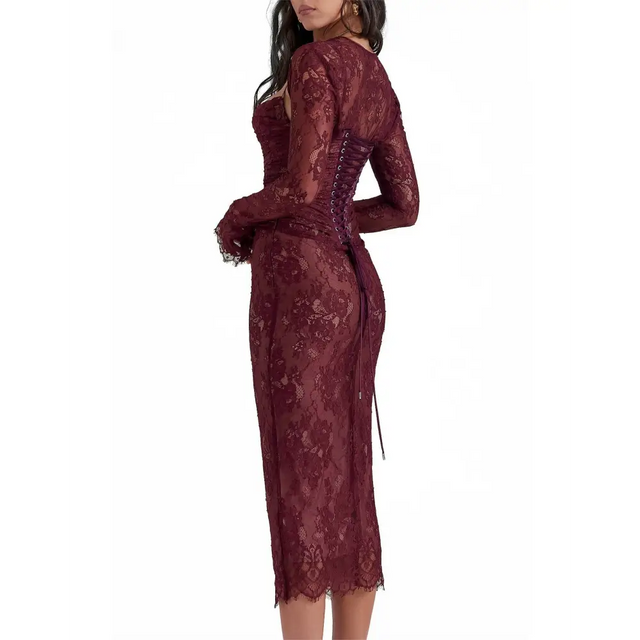 House of CB Gaia - 8 / Red - Dresses