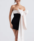 Jana bow mini dress - Passion For Fashion 