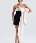 Jana bow mini dress - Passion For Fashion 