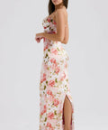 House of CB Josefina Maxi Dress Pink Peony - 6 / Floral - Dresses