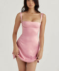 House of CB Kara Mini Dress - 8 / Pink - Dresses