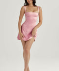 House of CB Kara Mini Dress - 8 / Pink - Dresses