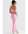 House of CB Lorena Crop & Mathilda Skirt Set - 6/8 / Pink - Outfit Sets