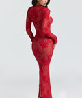 House of CB Lucienne Maxi Dress - 6 / Red - Dresses