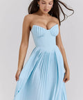 House of CB Marcella Gown Ocean Blue - 8 / Blue - Dresses