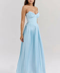 House of CB Marcella Gown Ocean Blue - 8 / Blue - Dresses