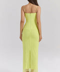House of CB Nailani Maxi Lime - 8 / Yellow - Dresses