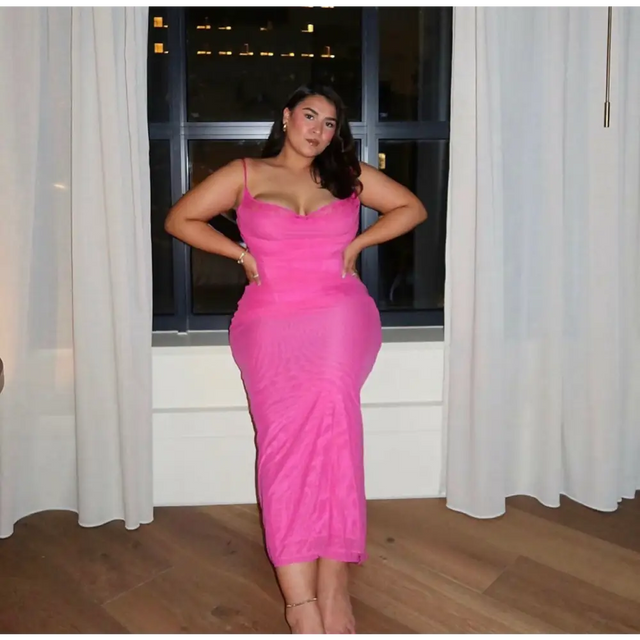 House of CB ‘Nalini’ Fuchsia Maxi - XS (bigger cup) / Pink - Dresses
