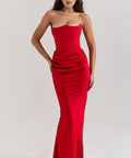 House of CB Persephone Gown Red - 8 / Red - Dresses
