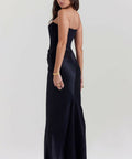 House of CB Persephone Strapless Corset Dress - 6 / Black - Dresses