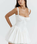 House of CB Pietra Mini Dress - 10 / White - Dresses