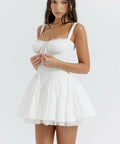 House of CB Pietra Mini Dress - 10 / White - Dresses