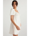 House of CB Princess Ivory Georgette Mini Dress - 95 / Ivory - Dresses