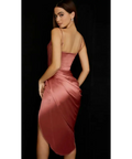 House of CB Reva Midi Dress In Rouge - 8 / Pink - Dresses