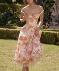 House of CB Rosalee Dress Pink Peony - 8 / Floral - Dresses