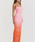 House of CB Sapphire Ombré Maxi - 8 / Multi - Dresses