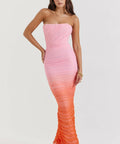 House of CB Sapphire Ombré Maxi - 8 / Multi - Dresses