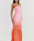 House of CB Sapphire Ombré Maxi - 8 / Multi - Dresses