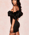 House of CB Selena Mini Dress - 14 / Black - Dresses
