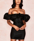 House of CB Selena Mini Dress - 14 / Black - Dresses
