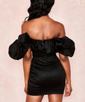 House of CB Selena Mini Dress - 14 / Black - Dresses
